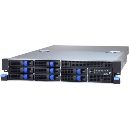 TYAN 2U Dual Xeon E5-2600 Server, 8 Hot-Swap 3.5In Sas/Sata Drive Bays,  B7056G70W8HR